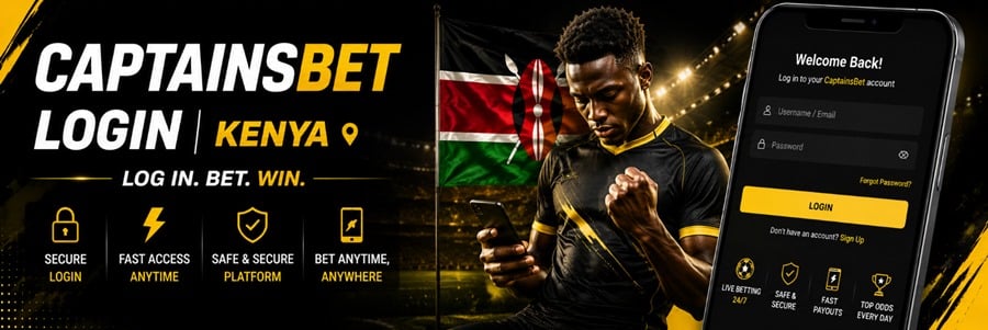 CaptainsBet login Kenya